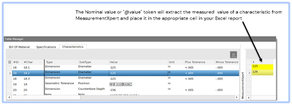 Using Tokens in your Excel Report Template